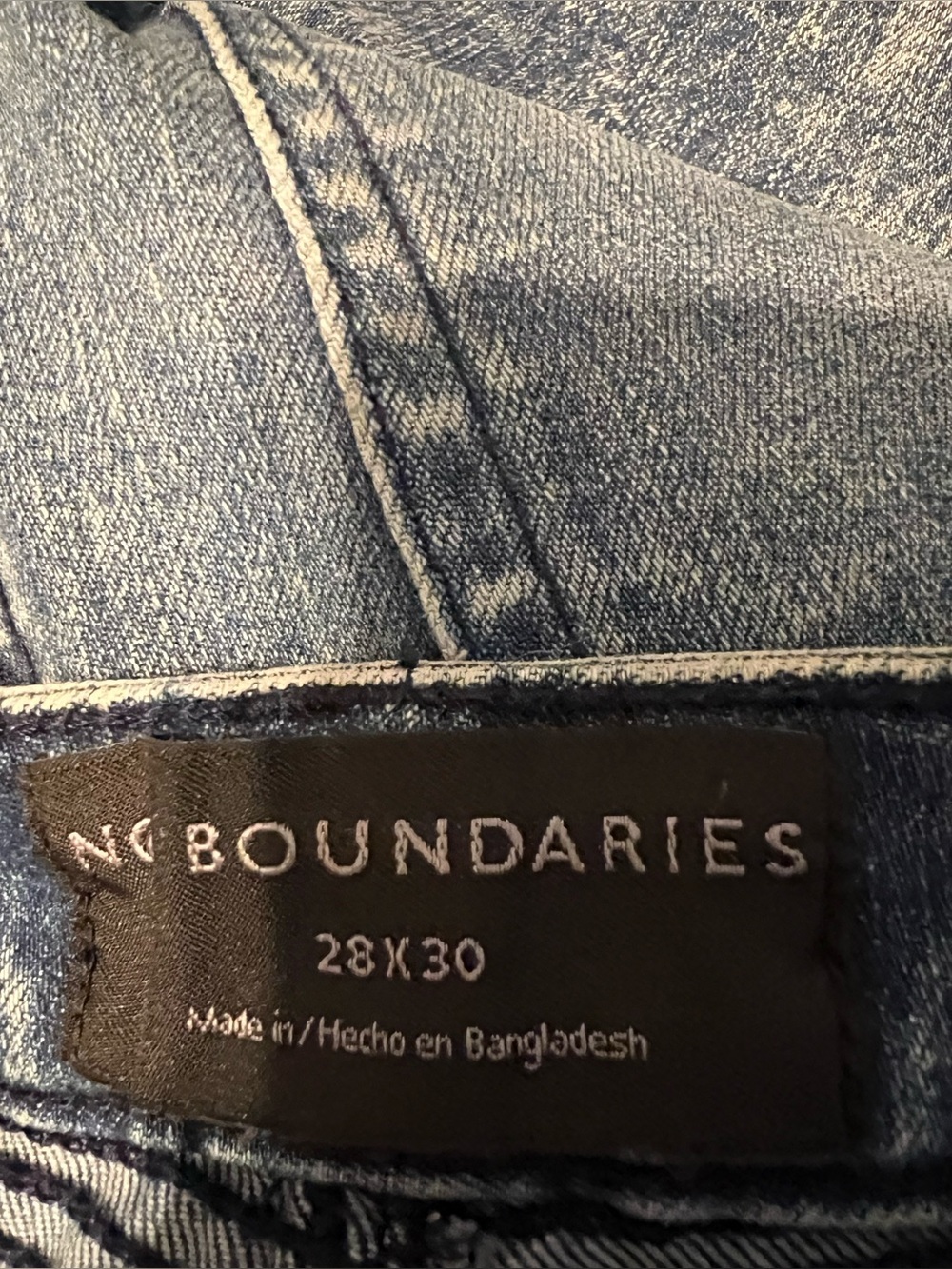 No Boundaries jeans